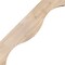 Ekena Millwork 3 1/2"W x 24"D x 24"H Funston Smooth Knee Brace, Douglas Fir BRC04X24X24FST00SDF - alternate 3